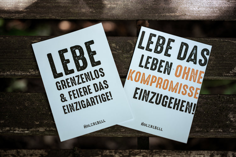 Geschenkset: Cap, Messer und Postkarte